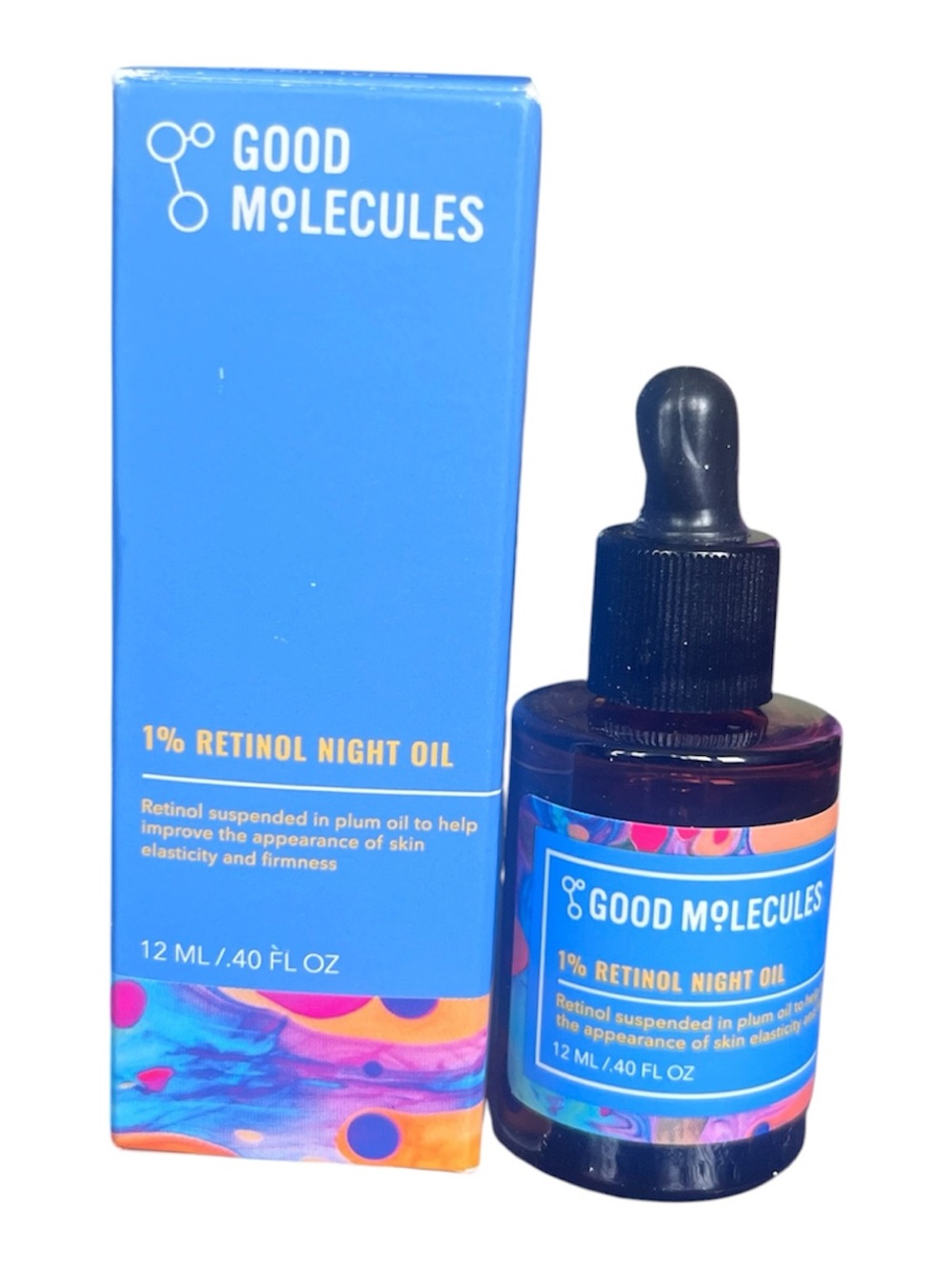 Good Molecules 1% Retinol Night Oil – 12 mL / 0.40 oz – New in Box